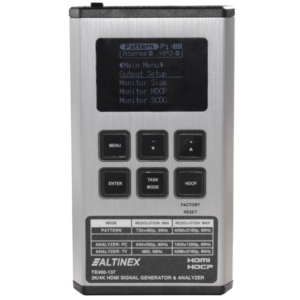 Altinex Introduces the TE460-137 HDMI Signal Generator & Analyzer Altinex Introduces the TE460-137 HDMI Signal Generator & Analyzer